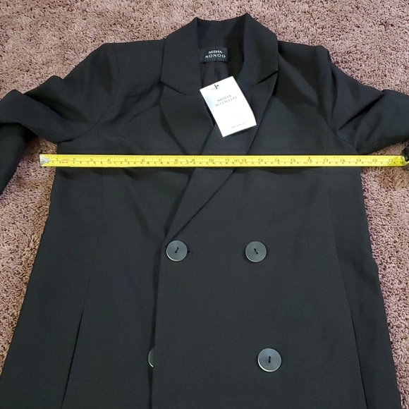 Misha Nonoo personalized blazer with initials LJS - Picture 10 of 10